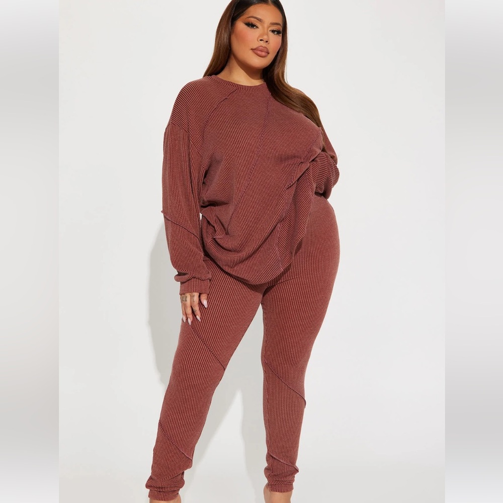 FN Ribbed legging set